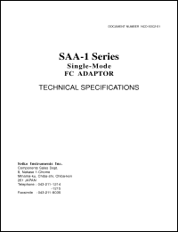Click here to download SAA-112100 Datasheet