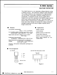 Click here to download S-8054HN-CD-X Datasheet