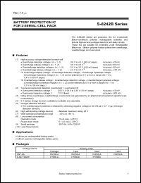 Click here to download S-8242BAR-T8T1G Datasheet