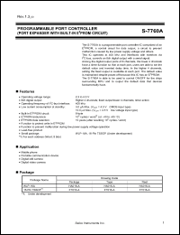 Click here to download S-7760A30XX-TCT1G Datasheet