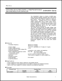 Click here to download S-8541A18FN-IGDT2G Datasheet