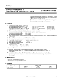 Click here to download S-8253BAH-T8T1GZ Datasheet