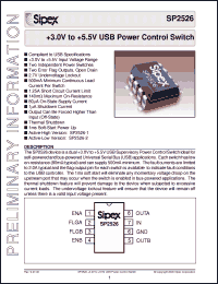 Click here to download SP2526EN-2 Datasheet