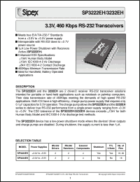 Click here to download SP3222EHCT Datasheet