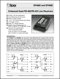 Click here to download SP489EET Datasheet