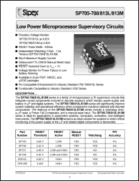 Click here to download SP813MCU Datasheet