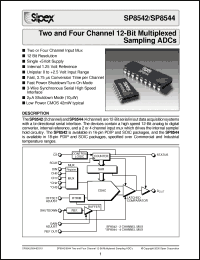 Click here to download SP8544BS Datasheet