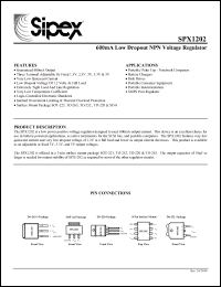 Click here to download SPX1202U-3.3 Datasheet