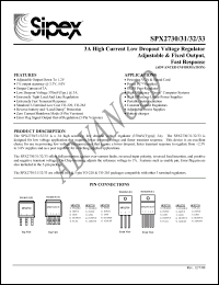 Click here to download SPX2730U-3.3 Datasheet