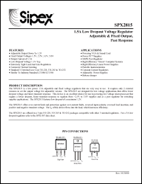 Click here to download SPX2815AT-1.5 Datasheet