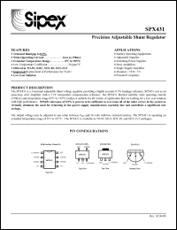 Click here to download SPX431N Datasheet