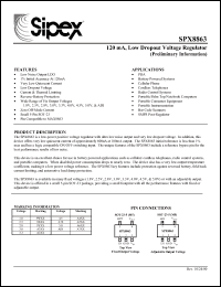 Click here to download SPX8863M5-1.8 Datasheet