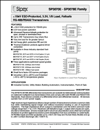 Click here to download SP3076EMN Datasheet