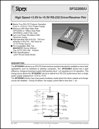 Click here to download SP3220BEY Datasheet