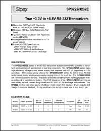 Click here to download SP3232EN Datasheet