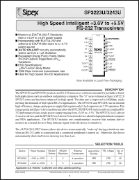 Click here to download SP3223UCY/TR Datasheet