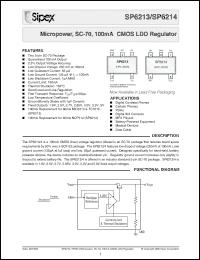 Click here to download SP6213EC5-5.0/TR Datasheet