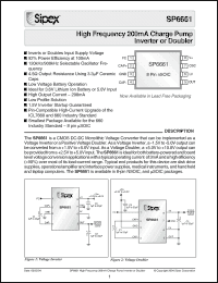 Click here to download SP6661EN/TR Datasheet