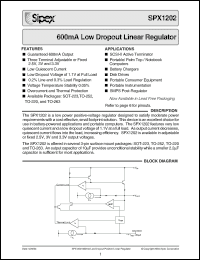 Click here to download SPX1202 Datasheet