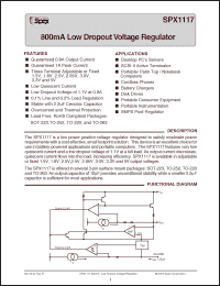 Click here to download SPX1117R-3-0 Datasheet