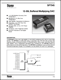 Click here to download SP7545KCN Datasheet