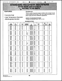 Click here to download 1N554 Datasheet