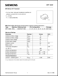 Click here to download BFP183W Datasheet