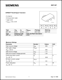 Click here to download BSP297 Datasheet