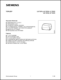 Click here to download LGT670-HK Datasheet