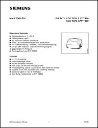 Click here to download LSST670-JO Datasheet