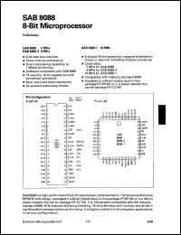 Click here to download SAB8088-N Datasheet