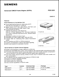 Click here to download PEB2035P Datasheet