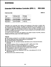 Click here to download PEB2055A2P Datasheet