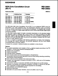 Click here to download PEB20901N Datasheet