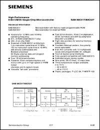 Click here to download SAB80C517N-T40/110 Datasheet