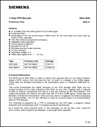 Click here to download SDA5642X Datasheet