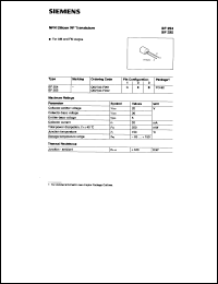 Click here to download BF254 Datasheet