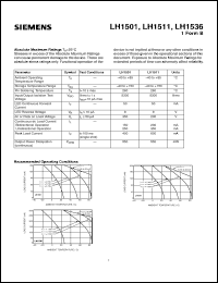 Click here to download LH1536 Datasheet