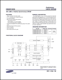 Click here to download K4S281632B-TC75 Datasheet