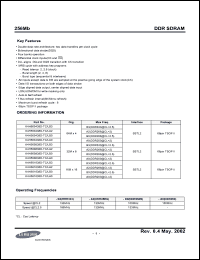 Click here to download K4H560438D-TC/LB0 Datasheet