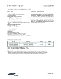 Click here to download K4M64163PH-RG Datasheet