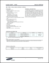 Click here to download K4S51153PF-YF Datasheet