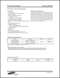 Click here to download K4S51323PF-MF75 Datasheet