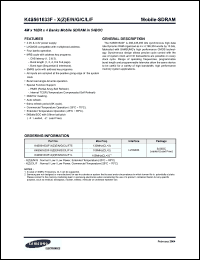 Click here to download K4S561633F-L Datasheet