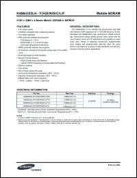 Click here to download K4S64323LH-FN1H Datasheet