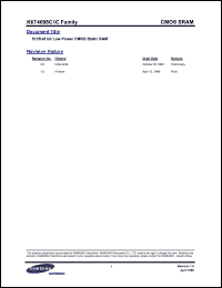 Click here to download K6T4008C1C-F Datasheet