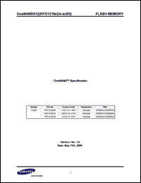 Click here to download KFG1216Q2A-DEB6 Datasheet