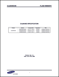 Click here to download KFG5616Q1M Datasheet