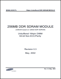 Click here to download M368L3223CTL-CA2 Datasheet