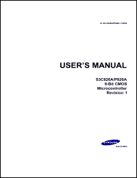 Click here to download S3C826A Datasheet